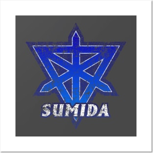 Sumida Ward of Tokyo Japanese Symbol Distressed Posters and Art